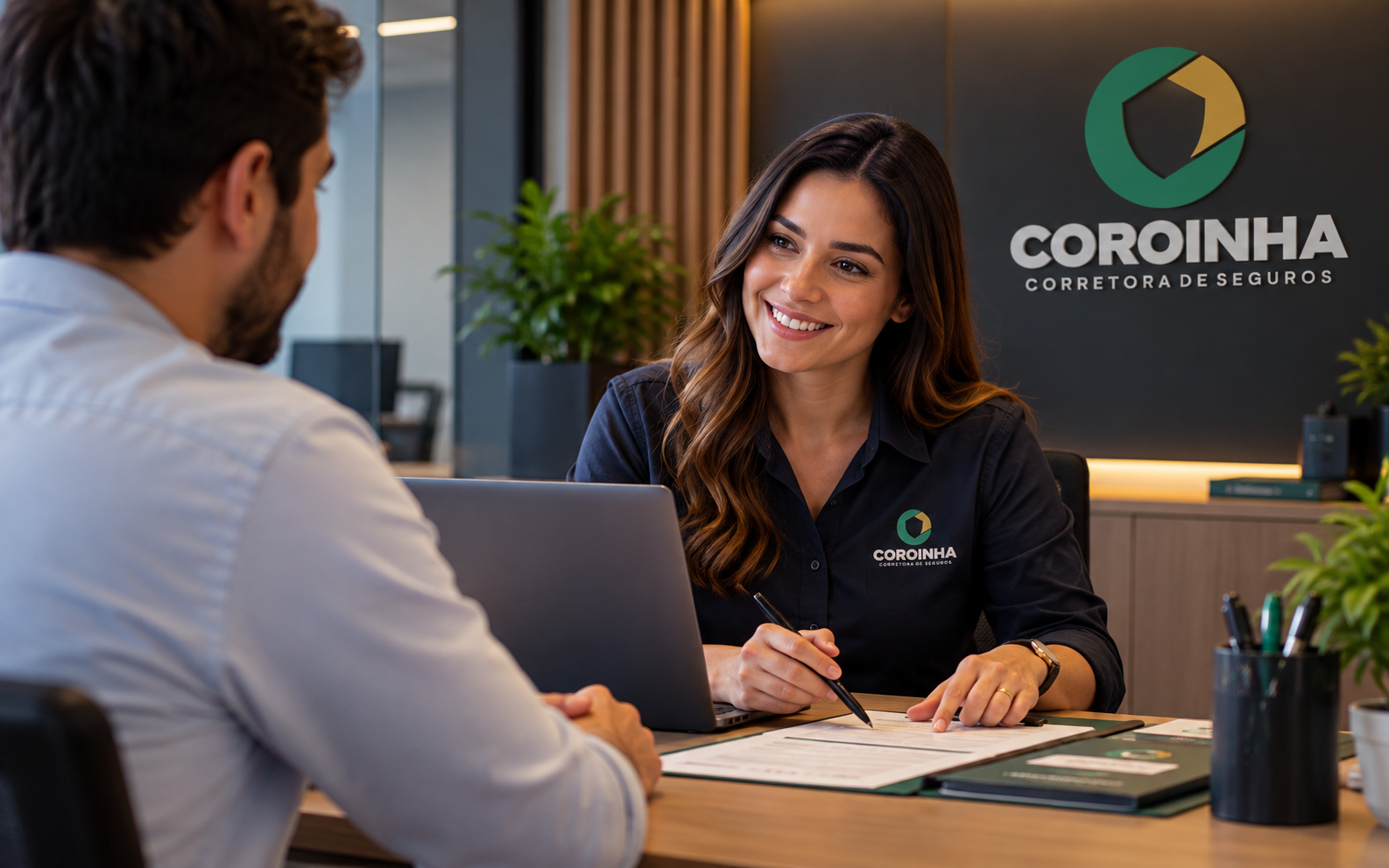 Atendimento e análise de proposta na Coroinha